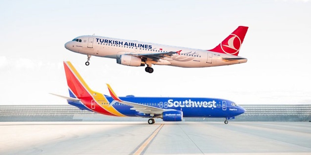 Southwest Airlines’tan Türk Hava Yolları ile Yeni İş birliği